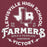 Close-up view of Lewisville High School Farmers Maroon Premium Unisex Hoodie 206