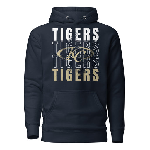 Klein Collins High School Tigers Navy Blue Premium Unisex Hoodie 233