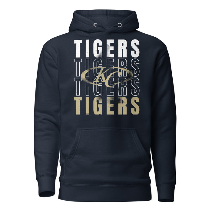 Klein Collins High School Tigers Navy Blue Premium Unisex Hoodie 233