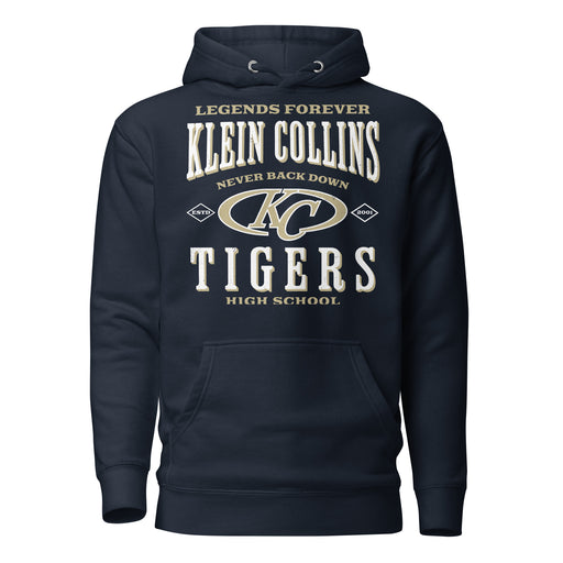 Klein Collins High School Tigers Navy Blue Premium Unisex Hoodie 230