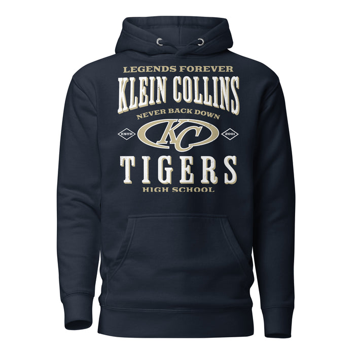 Klein Collins High School Tigers Navy Blue Premium Unisex Hoodie 230