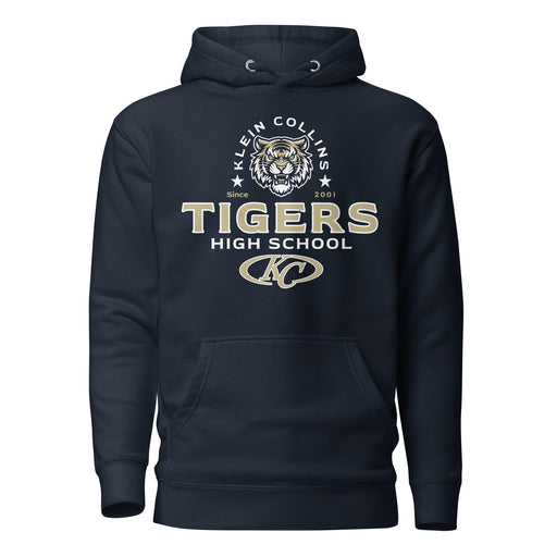 Klein Collins High School Tigers Navy Blue Premium Unisex Hoodie 222