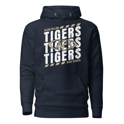 Klein Collins High School Tigers Navy Blue Premium Unisex Hoodie 223