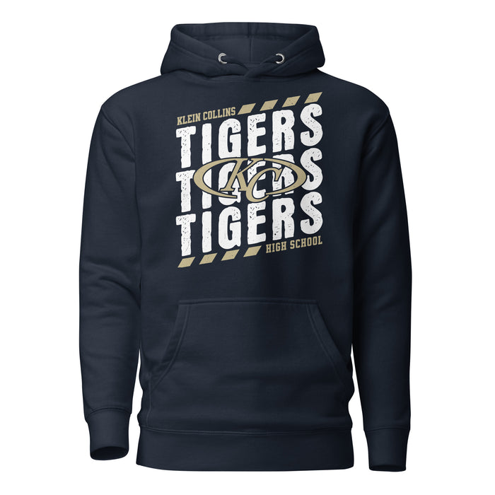 Klein Collins High School Tigers Navy Blue Premium Unisex Hoodie 223