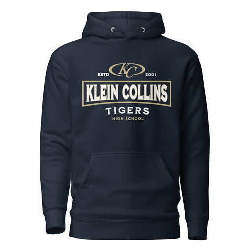 Klein Collins High School Tigers Navy Blue Premium Unisex Hoodie 202
