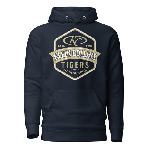 Klein Collins High School Tigers Navy Blue Premium Unisex Hoodie 209