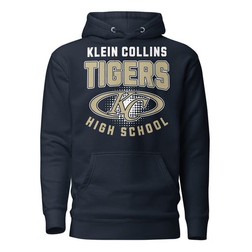 Klein Collins High School Tigers Navy Blue Premium Unisex Hoodie 204