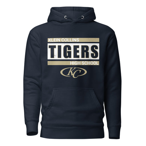 Klein Collins High School Tigers Navy Blue Premium Unisex Hoodie 098