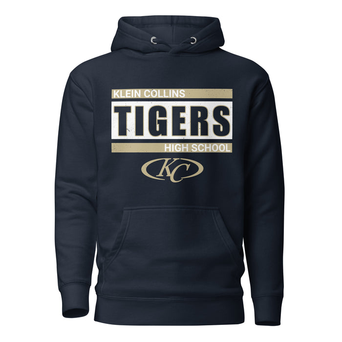 Klein Collins High School Tigers Navy Blue Premium Unisex Hoodie 098