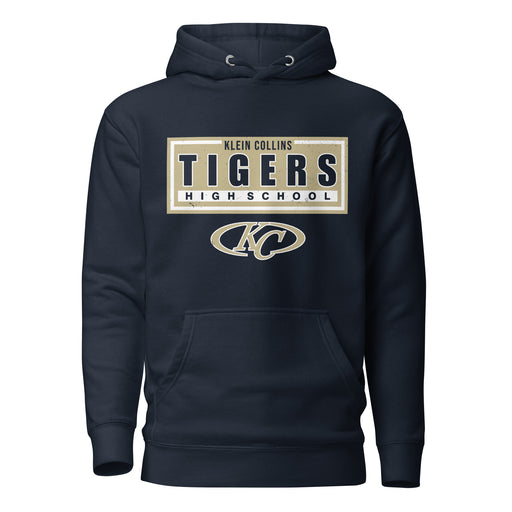 Klein Collins High School Tigers Navy Blue Premium Unisex Hoodie 049