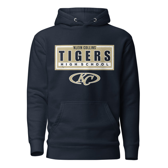 Klein Collins High School Tigers Navy Blue Premium Unisex Hoodie 049