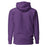 Back view of Morton Ranch High School Mavericks Premium Purple Unisex Hoodie 221