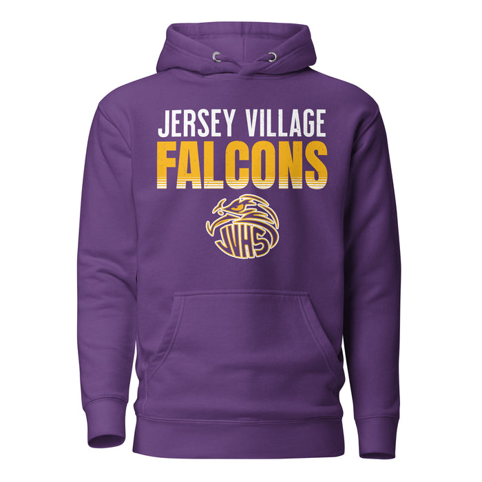 Jersey Village High School Falcons Premium Purple Hoodie 024