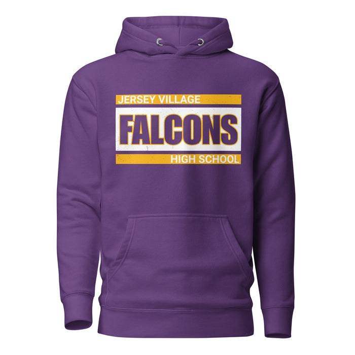 Jersey Village High School Falcons Premium Purple Hoodie 098