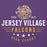 Close-up view of Jersey Village High School Falcons Premium Purple Hoodie 217