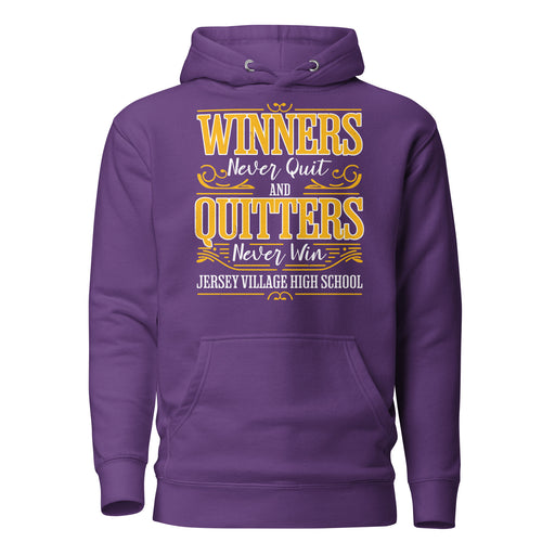 Jersey Village High School Falcons Premium Purple Hoodie 237