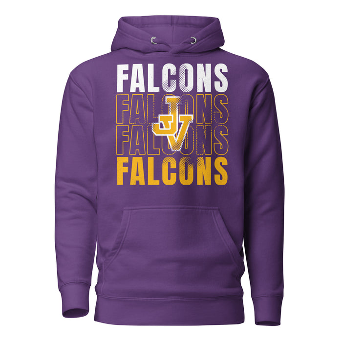 Jersey Village High School Falcons Premium Purple Hoodie 233