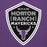 Close-up view of Morton Ranch High School Mavericks Premium Purple Unisex Hoodie 225