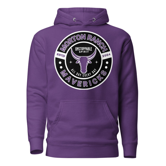 Morton Ranch High School Mavericks Premium Purple Unisex Hoodie 239