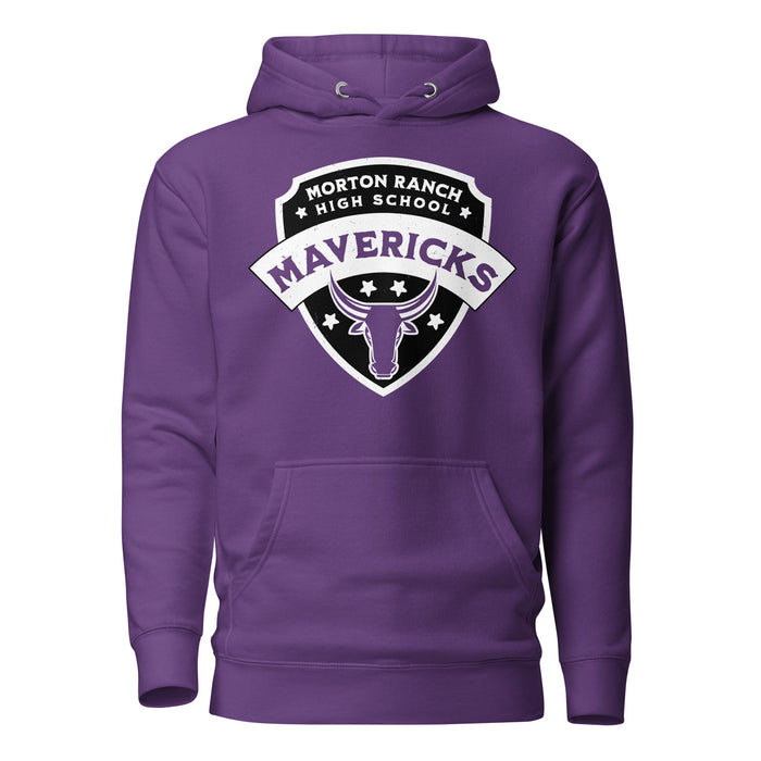 Morton Ranch High School Mavericks Premium Purple Unisex Hoodie 221