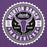 Close-up view of Morton Ranch High School Mavericks Premium Purple Unisex Hoodie 203