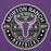 Close-up view of Morton Ranch High School Mavericks Premium Purple Unisex Hoodie 224