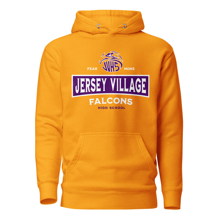 Jersey Village High School Falcons Premium Gold Hoodie 202