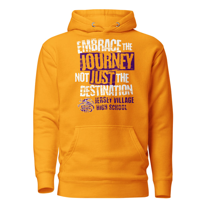 Jersey Village High School Falcons Premium Gold Hoodie 232