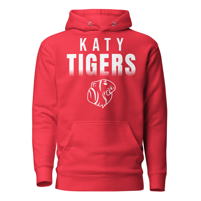 Katy High School Tigers Red Premium Unisex Hoodie 024