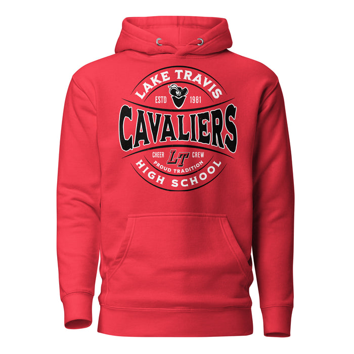 Lake Travis High School Cavaliers Red Premium Unisex Hoodie 218