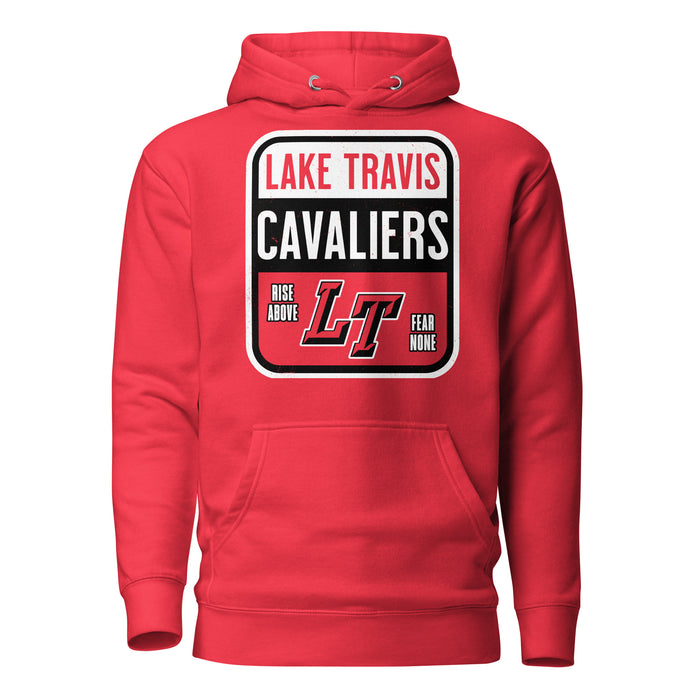 Lake Travis High School Cavaliers Red Premium Unisex Hoodie 001