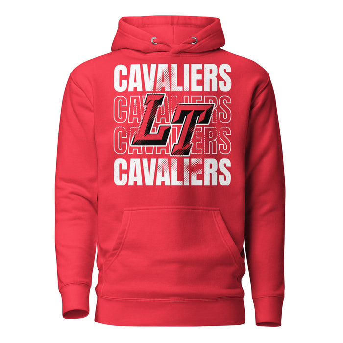 Lake Travis High School Cavaliers Red Premium Unisex Hoodie 233