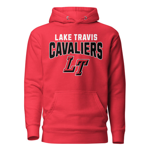 Lake Travis High School Cavaliers Red Premium Unisex Hoodie 234