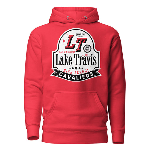 Lake Travis High School Cavaliers Red Premium Unisex Hoodie 219
