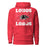 Langham Creek High School Lobos Red Premium Unisex Hoodie 233