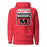 Martin High School Warriors Red Premium Unisex Hoodie 001
