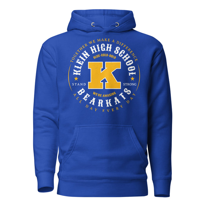 Klein High School Bearkats Royal Blue Premium Unisex Hoodie 214