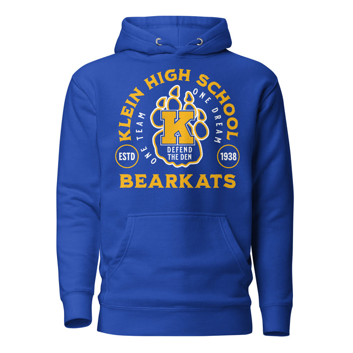 Klein High School Bearkats Royal Blue Premium Unisex Hoodie 208
