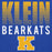 Close-up view of Klein High School Bearkats Royal Blue Premium Unisex Hoodie 024