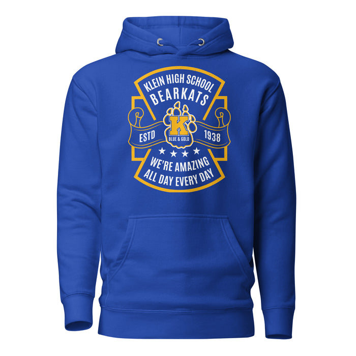 Klein High School Bearkats Royal Blue Premium Unisex Hoodie 207