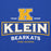 Close-up view of Klein High School Bearkats Royal Blue Premium Unisex Hoodie 202