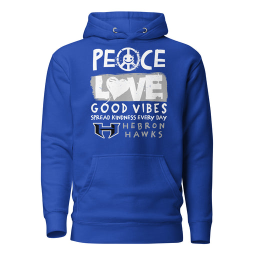 Hebron High School Hawks Royal Blue Premium Unisex Hoodie 240