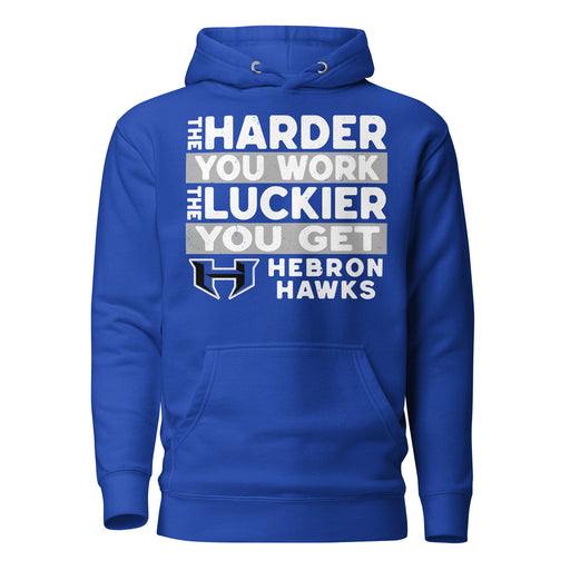 Hebron High School Hawks Royal Blue Premium Unisex Hoodie 238