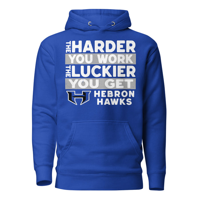 Hebron High School Hawks Royal Blue Premium Unisex Hoodie 238