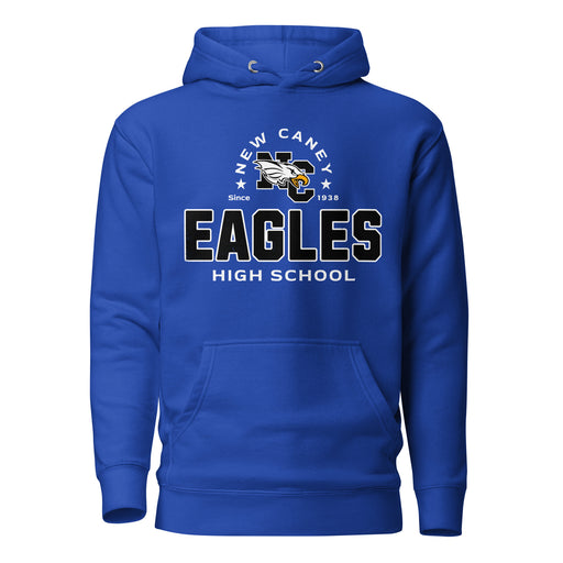 New Caney High School Eagles Royal Blue Premium Unisex Hoodie 222