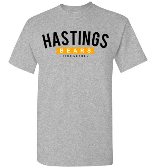 Hastings High School Sports Grey Classic T-shirt 21