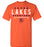 Seven Lakes High School Orange Unisex T-shirt 03
