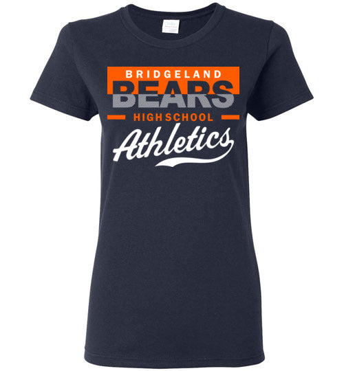 Bridgeland High School Bears Women's Navy T-shirt 48