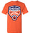 Seven Lakes High School Orange Unisex T-shirt 14