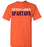 Seven Lakes High School Orange Unisex T-shirt 17
